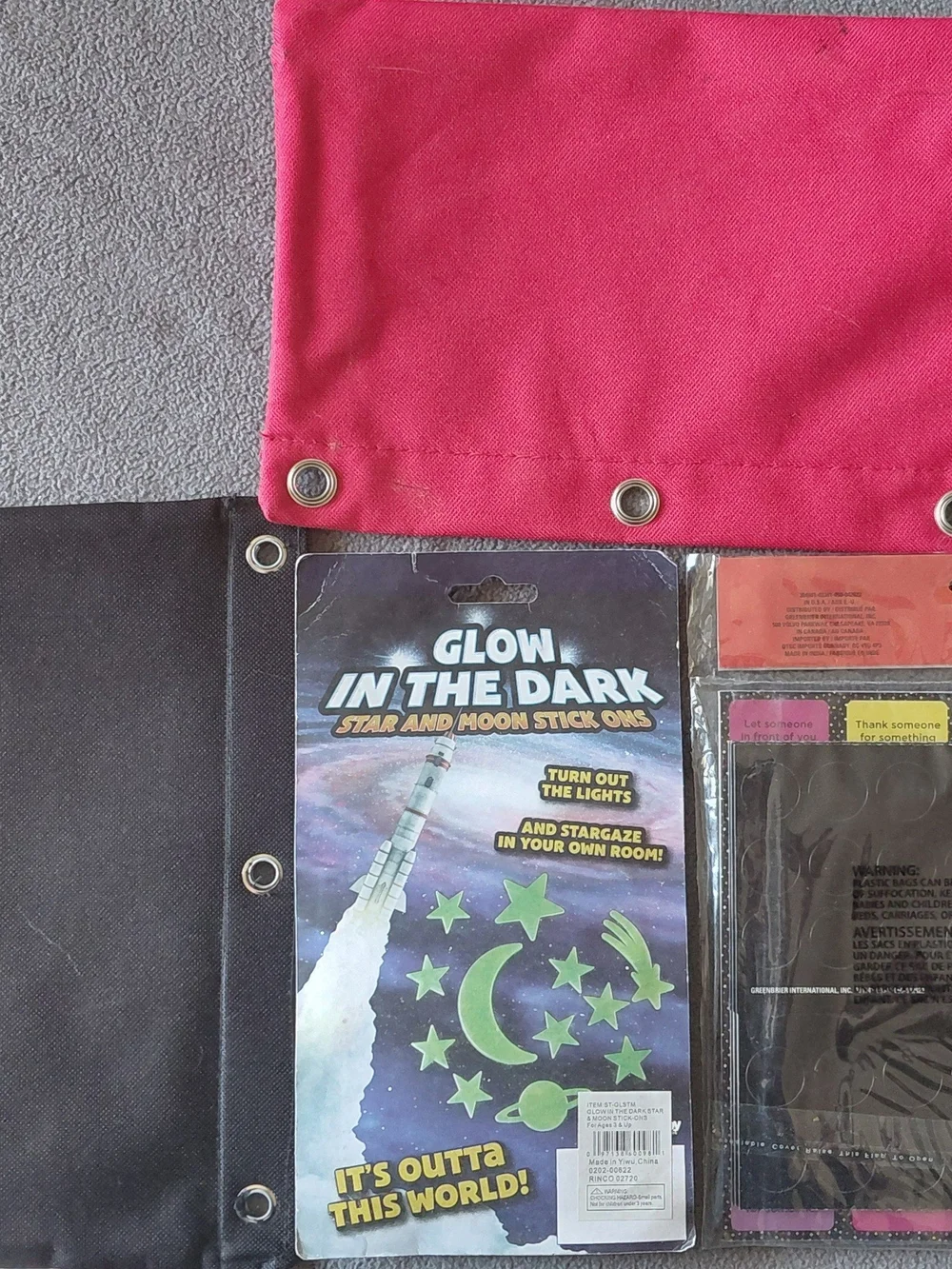 Classroom & School Supply Bundle - Pencil Pouches, Bingo Game, Glow Stars